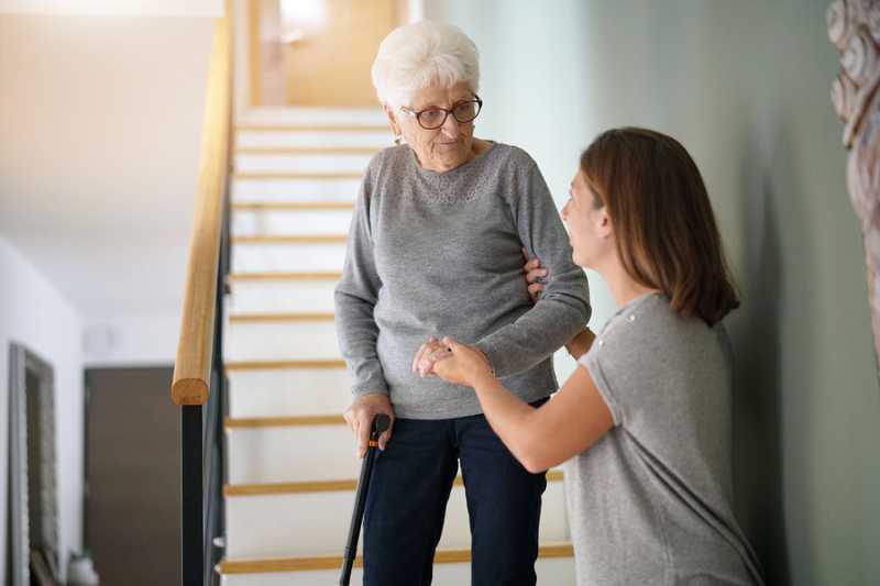 prevent falls and injuries in elderly adults