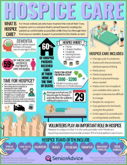 Senior Hospice Infographic